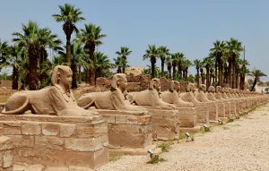 The Avenue of Sphinxes